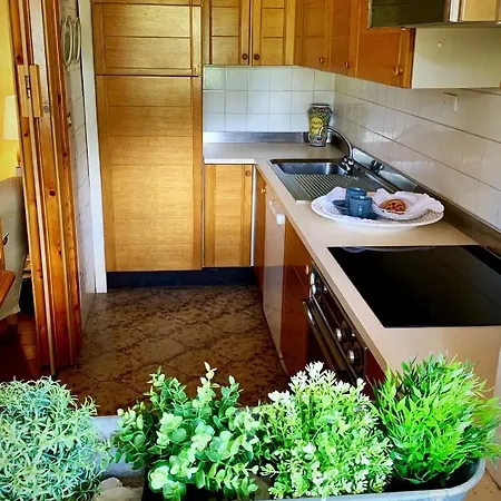 Elegante Trilocale Con Garage, Terrazzo E Vista Montagne